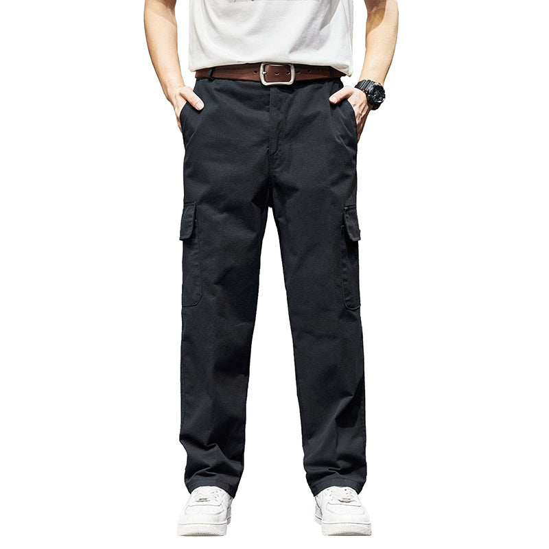 Pants worn for work, men's wear-resistant construction workers, construction site overalls, security pants, men's summer work clothes thin