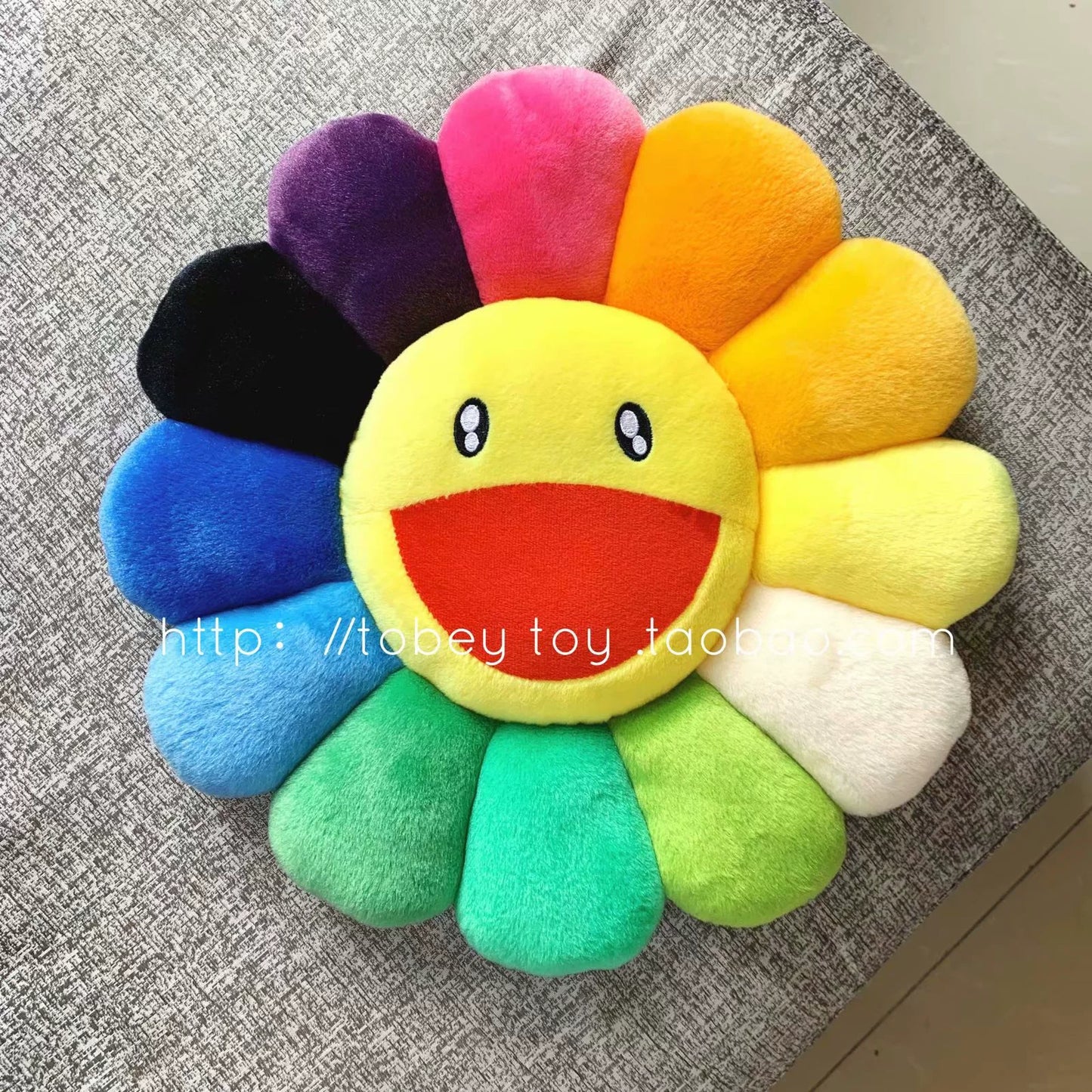 sun flower cushion pillow doll cushion floor mat home decoration plush toy star with the same style