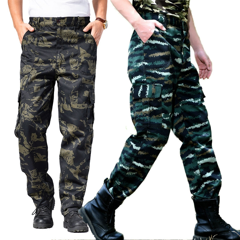 Pants worn for work, men's wear-resistant construction workers, construction site overalls, security pants, men's summer work clothes thin