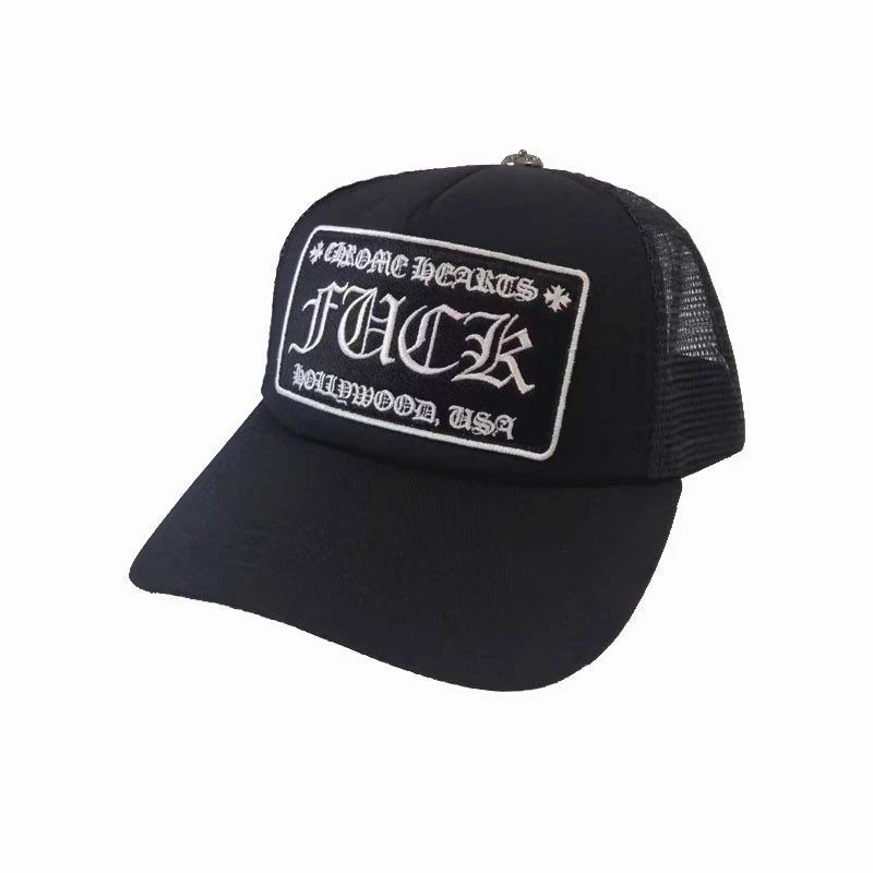 CH Crowe Hat Embroidered Fashion Hip Hop Sunshade Mesh Hat Female Pingyang Baseball Cap