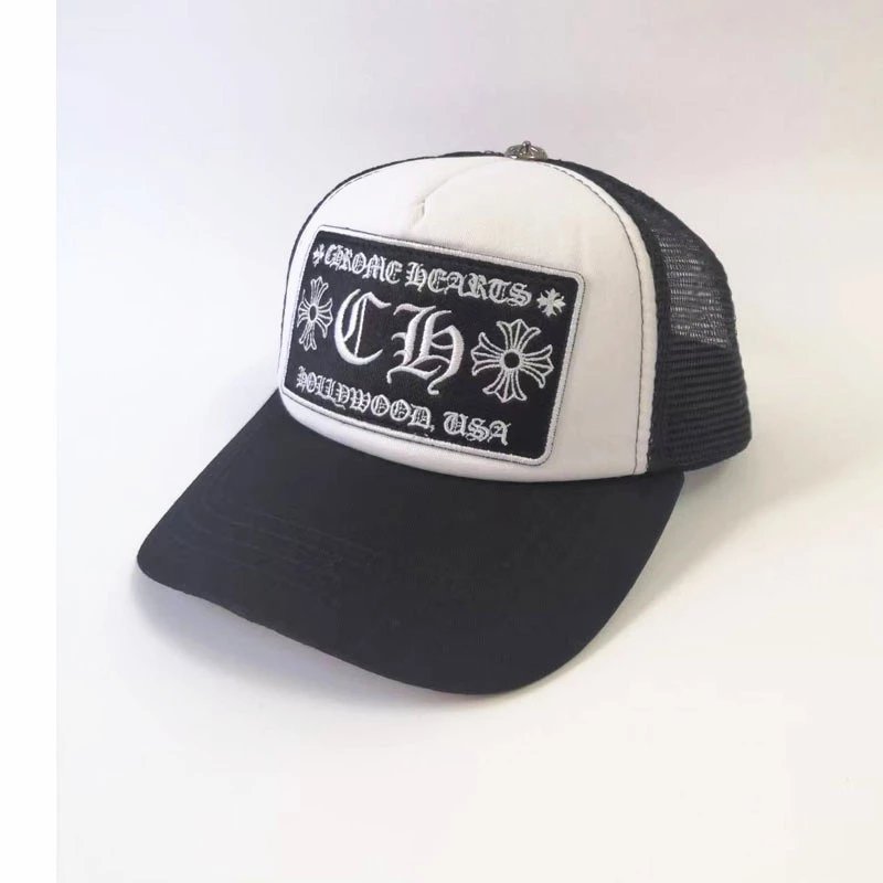 CH Crowe Hat Embroidered Fashion Hip Hop Sunshade Mesh Hat Female Pingyang Baseball Cap